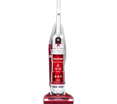 HOOVER Turbo Power TP71TP08 Upright Bagless Vacuum Cleaner - Red & Silver HOOVER Turbo Power TP71TP08 Upright Bagless Vacuum Cleaner - Red & Silver